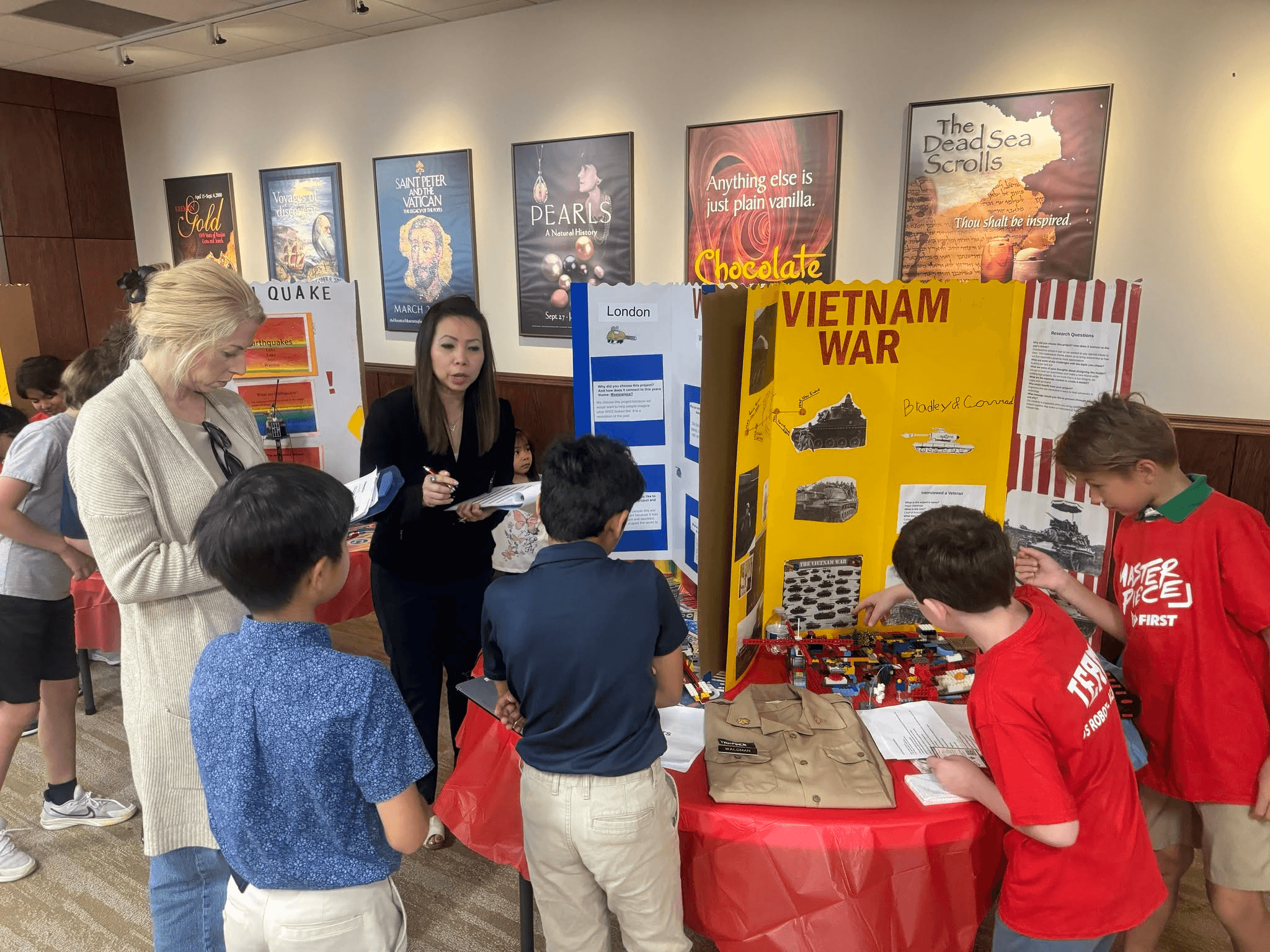 Vietnam War project judging